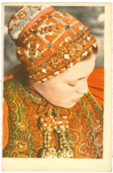 ak220064 Köröslö, Junge Frau