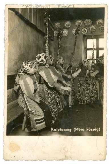 ak220065 Kalotaszeg, Frauenrunde