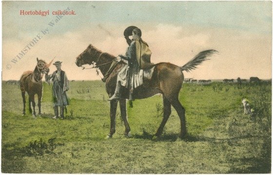 Hortobagy, Pferdehirten