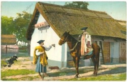 Hortobagy, Pferdehirten