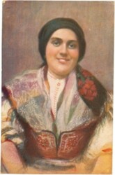 Dame in Tracht