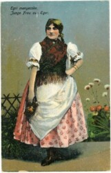 ak220173 Junge Frau aus Eger