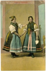 ak220176 Damen in Tracht