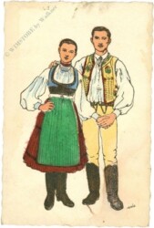 Szekler Volkstracht aus Lövete