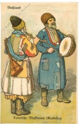 ak220227 Russland, Tatarische Musikanten