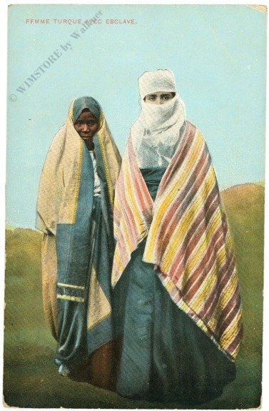 ak220230 Femme Turque avec esclave