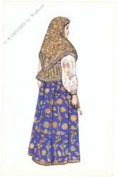 Dame in Tracht