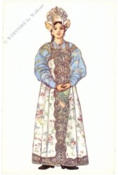 Dame in Tracht