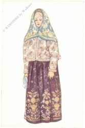 Dame in Tracht