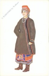 Dame in Tracht