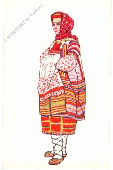 Dame in Tracht