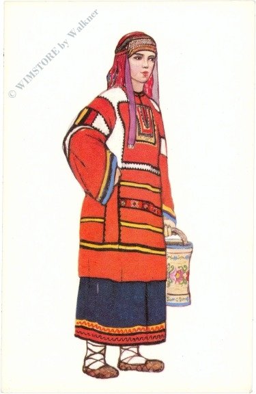 Dame in Tracht