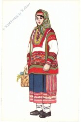 Dame in Tracht