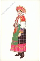 Dame in Tracht