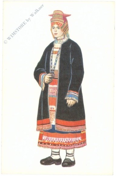Dame in Tracht