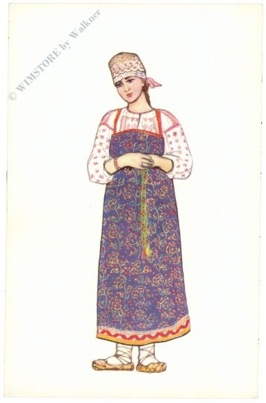 Dame in Tracht