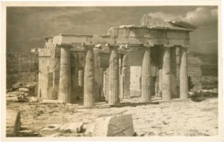 Athen, Akropolis um 1930 (vor der Renovierung)