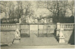 Salzburg, Schloss Mirabell, Eingang in den Mirabellgarten