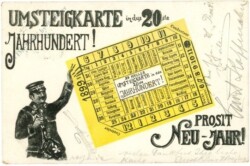 Umsteigkarte in das 20. Jahrhundert