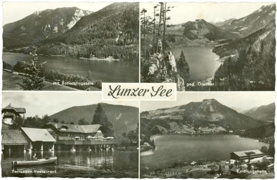 lunzersee, multiansicht