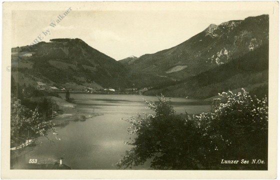 lunzersee, ansicht