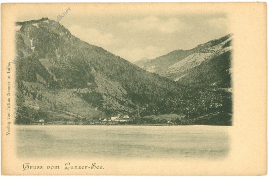 lunzersee, gruss vom