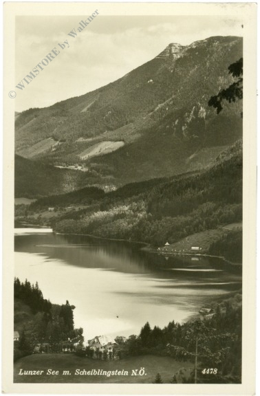 lunzersee, mit scheiblingstein