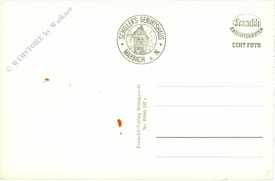 marbach, schiller's geburtshaus