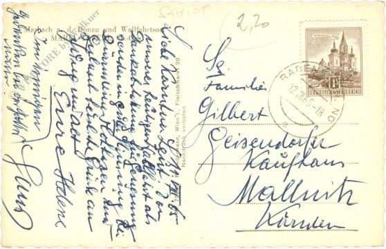 marbach, und wallfahrtsort maria taferl