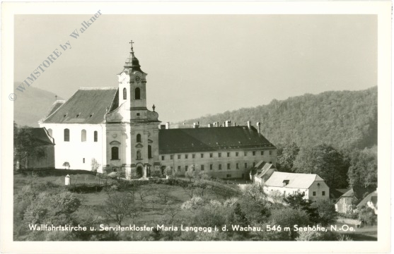 maria langegg, wallfahrtskirche und servitenkloster