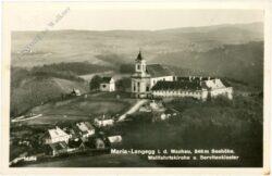 maria langegg, wallfahrtskirche und servitenkloster