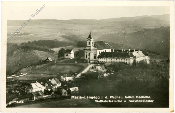 maria langegg, wallfahrtskirche und servitenkloster