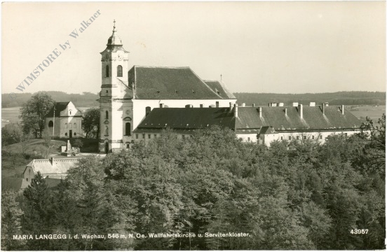 maria langegg, wallfahrtskirche und servitenkloster
