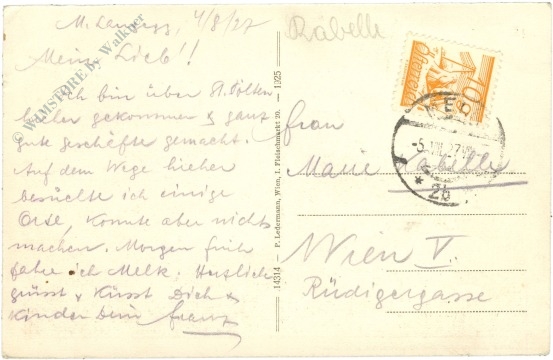 maria langegg, ansicht
