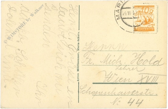 maria schutz, ansicht