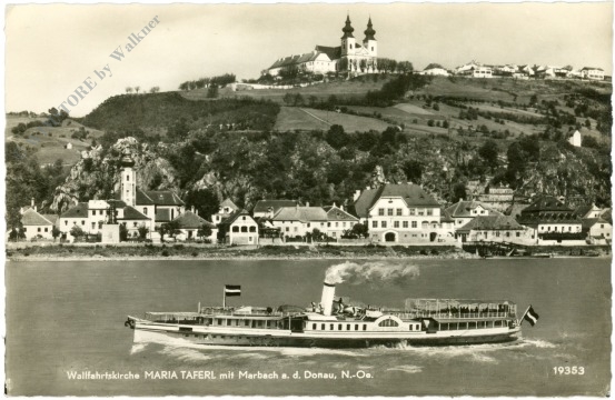 maria taferl, wallfahrtskirche mit marbach