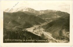 mariahilfberg, klostertal mit schneeberg vom mariahilfberg