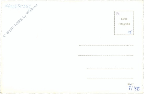 mariahilfberg, ansicht