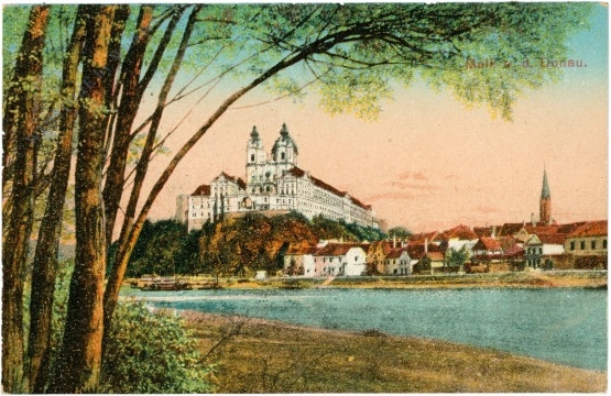 melk an der donau, ansicht