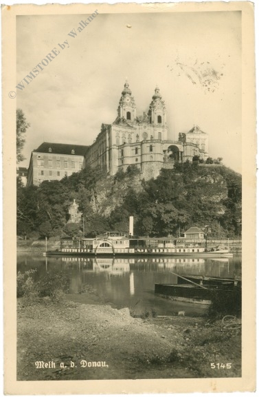 melk an der donau, ansicht