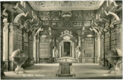 melk an der donau, stift, bibliothek