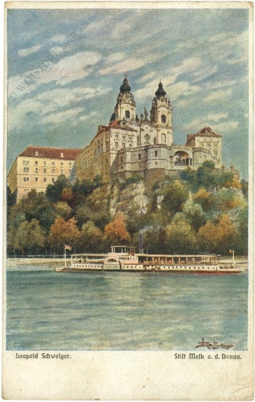 melk an der donau, stift