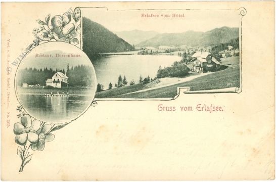 mitterbach, gruss vom erlafsee