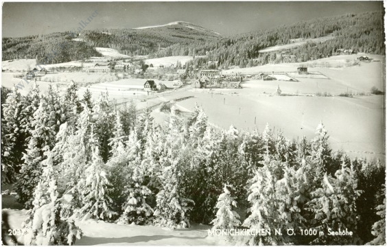 mönichkirchen, ortsansicht