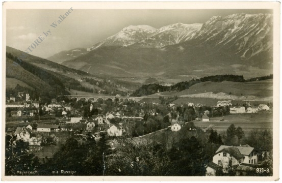 payerbach, ortsansicht payerbach, ortsansicht