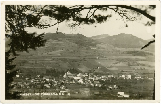 pöggstall, ortsansicht