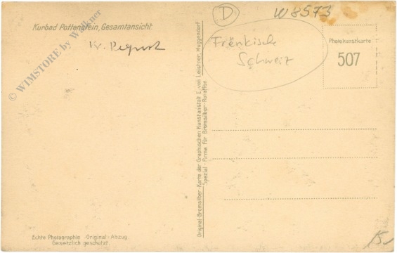 pottenstein, kurbad, gesamtansicht