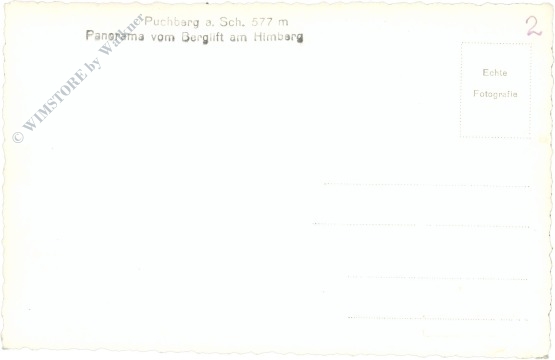 puchberg am schneeberg, panorama vom berglift am himberg