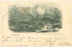 puchberg am schneeberg, station puchberg und schneeberg