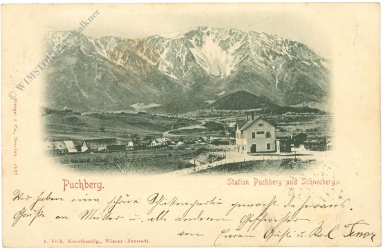 puchberg am schneeberg, station puchberg und schneeberg puchberg am schneeberg, station puchberg und schneeberg